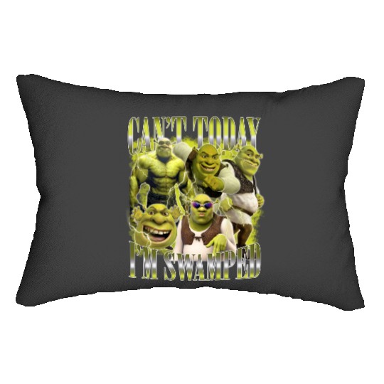 Can't Today I'm Swamped Lumbar Pillows, Disney Fiona Princess Lumbar Pillows, Shrek Lumbar Pillows