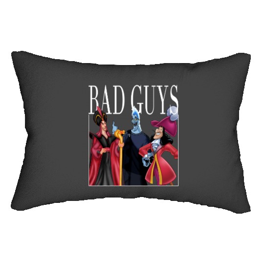 Disney Villains Bad Guys Lumbar Pillows, Jafar, Captain Hook, Hades Lumbar Pillows