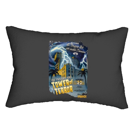 Retro Mickey And Friends Tower Of Terror Lumbar Pillows, Mickey And Friends Lumbar Pillows,  Disney Matching Trip 2024 Lumbar Pillows.
