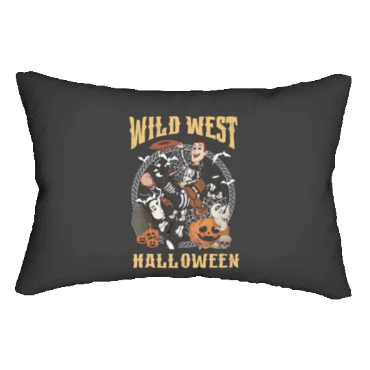 Disney Toy Story Halloween Lumbar Pillows, Toy Story Skeleton, Disneyland Halloween Lumbar Pillows