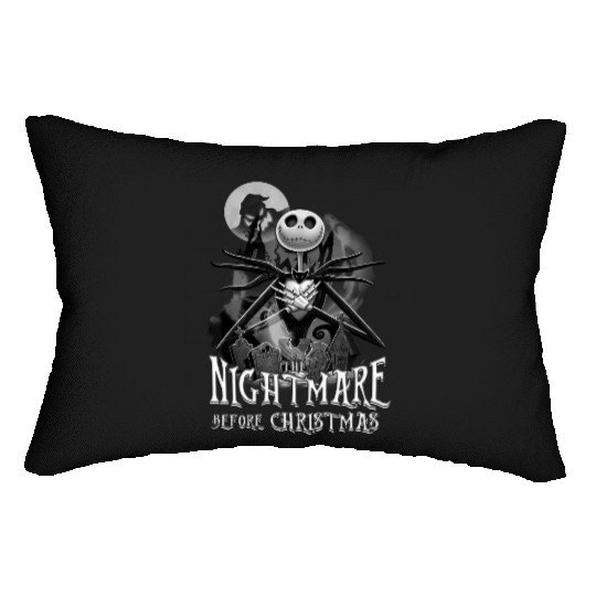 Jack Skellington Nightmare Before Christmas Halloween Lumbar Pillows, Disney Halloween Party