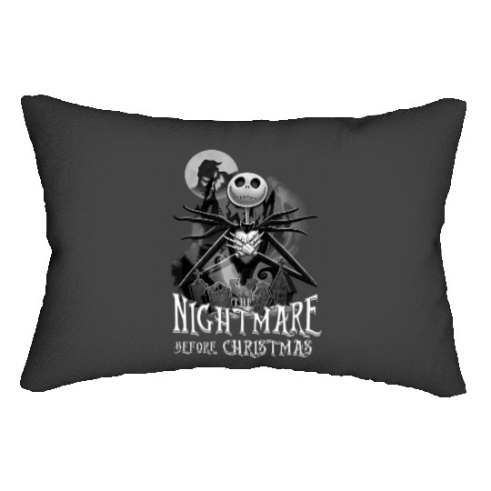 Jack Skellington Nightmare Before Christmas Halloween Lumbar Pillows, Disney Halloween Party