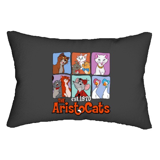 Disney The Aristocats Characters Group 1970 Lumbar Pillows, Disney The Aristocats Lumbar Pillows