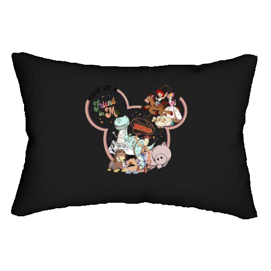 Toy Story Lumbar Pillows, Retro Disney Lumbar Pillows