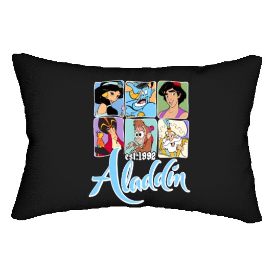 Disney Aladdin Characters Group Lumbar Pillows