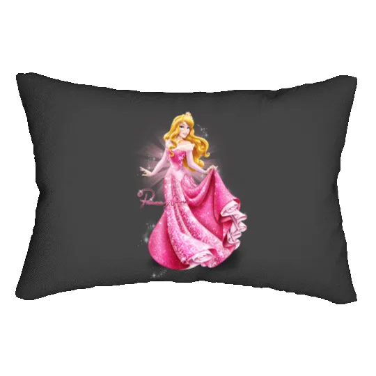 Sleeping Beauty Lumbar Pillows, Disney Lumbar Pillows, Aurora Lumbar Pillows