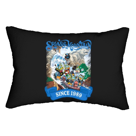 Disney Splash Mountain Vintage Lumbar Pillows, Splash Mountain,