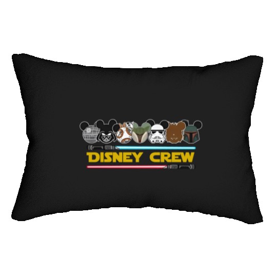 Disney Crew Darth Vader Stormtrooper Disney Disneyland Lumbar Pillows