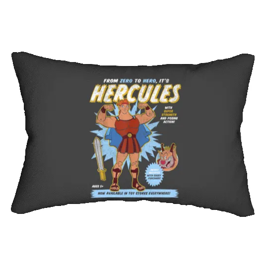 Vintage Hercules  Lumbar Pillows, Disney Hercules Megara