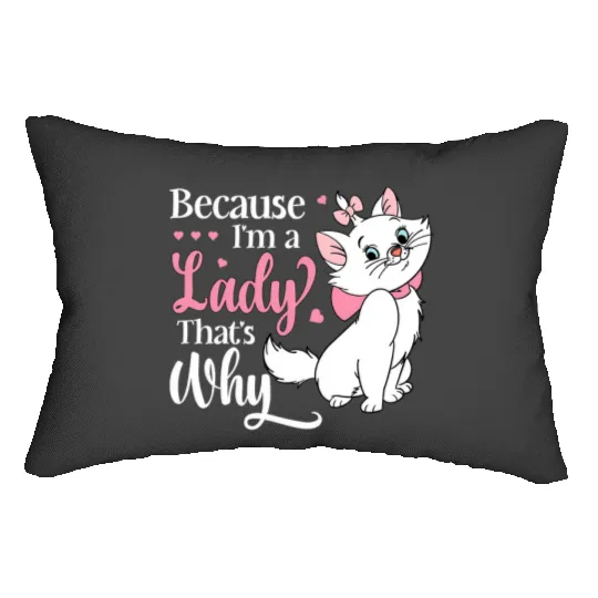 Cute Marie Aristocats Disney Lumbar Pillows