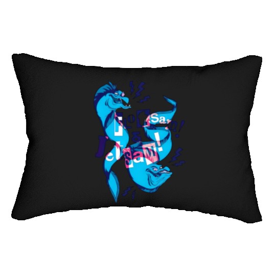 Disney The Little Mermaid Flotsam and Jetsam Eels Lumbar Pillows, Flotsam And Jetsam, Disney Litle Mermaid