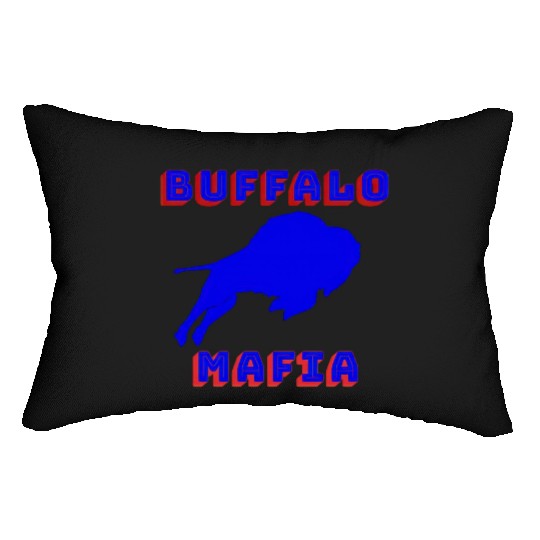 Bills Mafia Makes A Great For Buffalo Sports Fan Lumbar Pillows