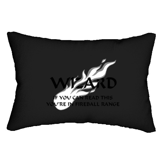 Wizard - Fireball Range Lumbar Pillows