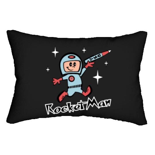 Rocket Man Lumbar Pillows