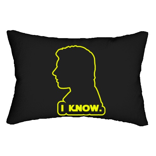 Han Solo - I Know. Design Lumbar Pillows
