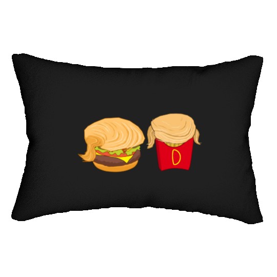 Donald McDonald's Trump Parody Lumbar Pillows