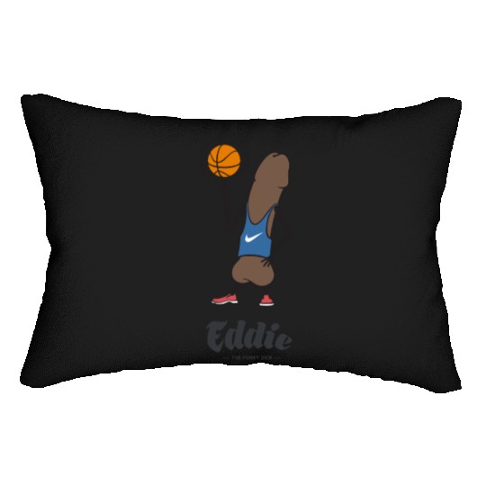 Eddie Funky Dick Basketball Lumbar Pillows
