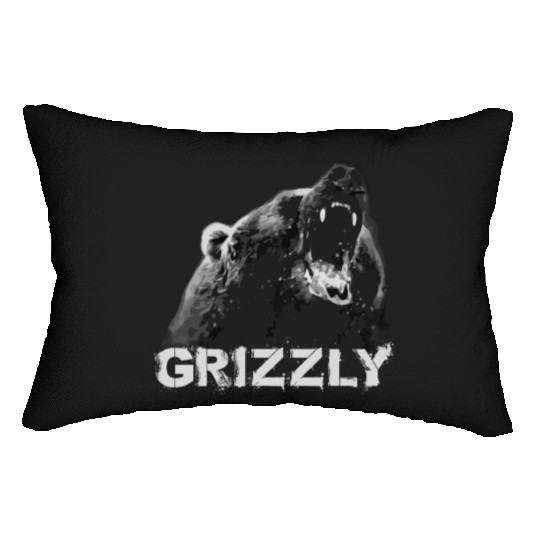 Grizzly Bear Lumbar Pillows