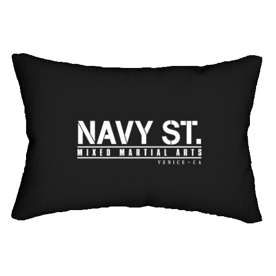 navy st Lumbar Pillows