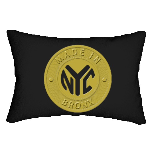 Made In The Bronx Token Lumbar Pillows