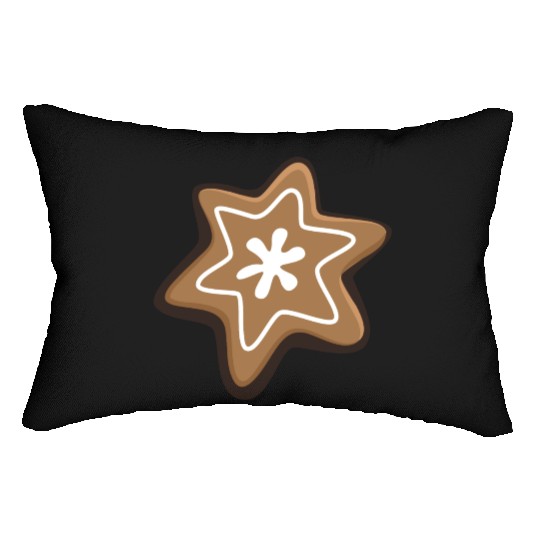 Gingerbread cookie Lumbar Pillows