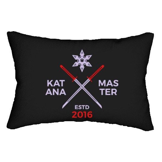 Katana Logo Lumbar Pillows