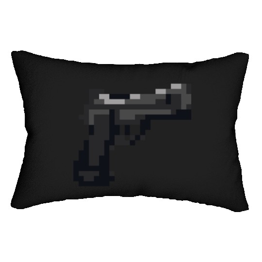 pixel gun Lumbar Pillows