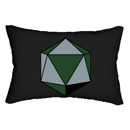 platonic solid Lumbar Pillows