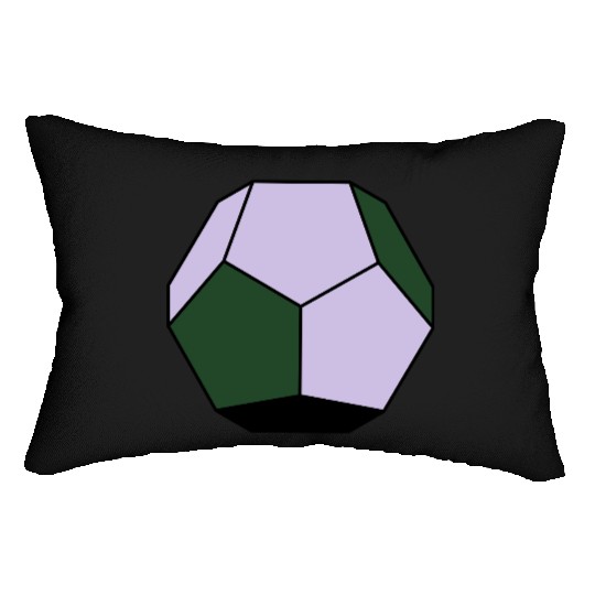 platonic solid Lumbar Pillows
