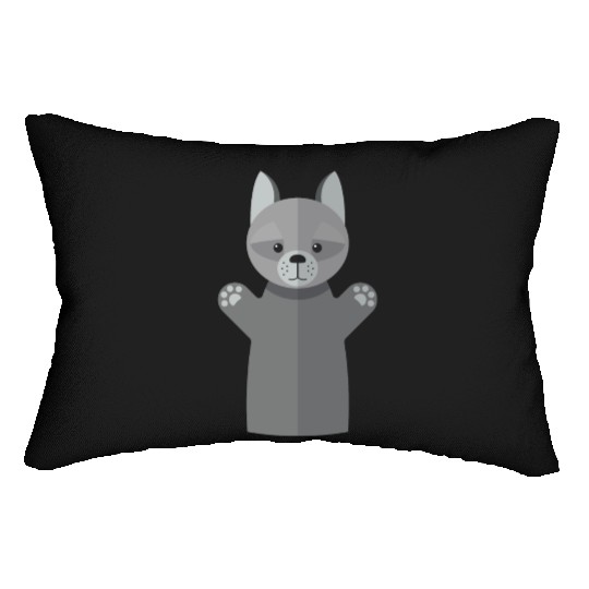 raccoon Lumbar Pillows