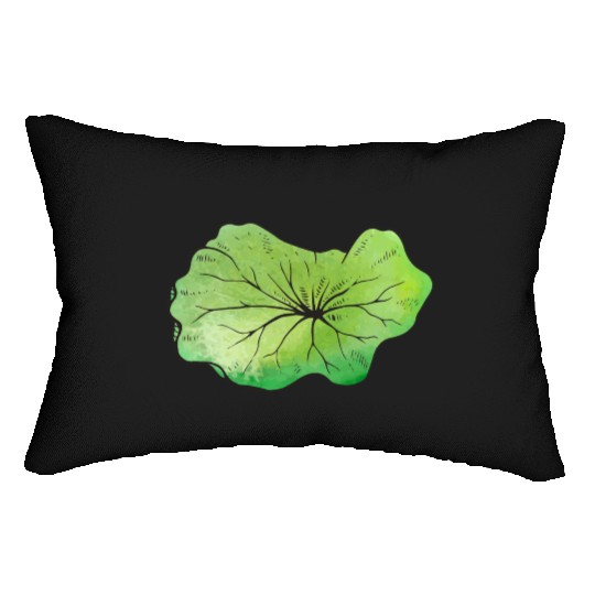 Lotus leaf Lumbar Pillows