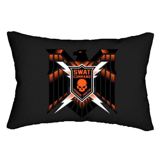 hawk crest mma Lumbar Pillows