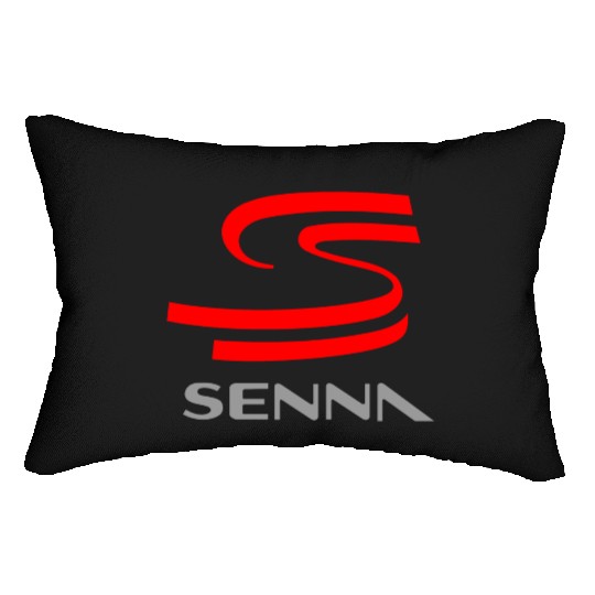 ayrton senna Lumbar Pillows