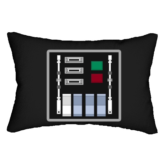 Darth Vader Control Panel - A New Hope Lumbar Pillows