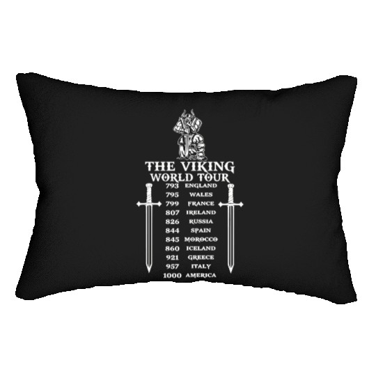 Viking - VIKINGS - THE VIKING WORLD TOUR Lumbar Pillows