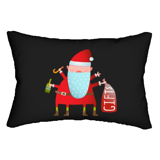 Santa Claus Lumbar Pillows