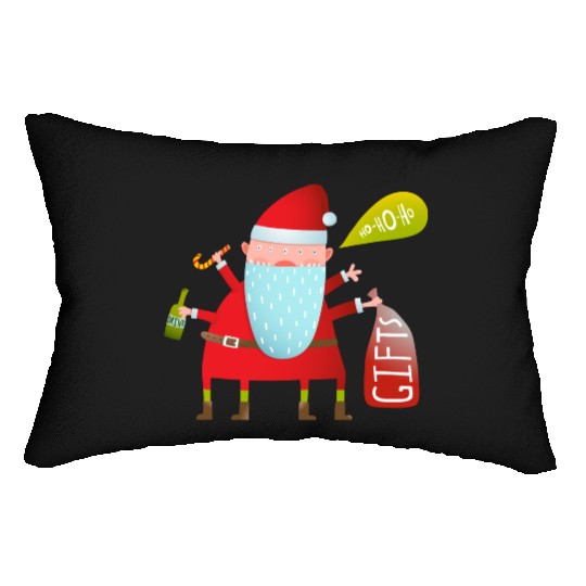 Santa Claus Lumbar Pillows