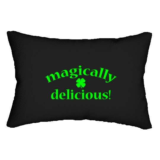 magically delicious Irish Lumbar Pillows