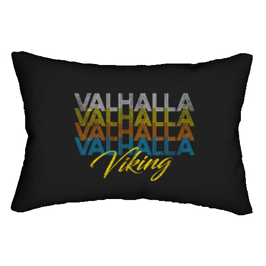 Valhalla Viking Vikings Lumbar Pillows