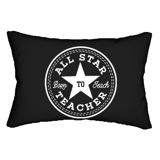 All star teacher Lumbar Pillows