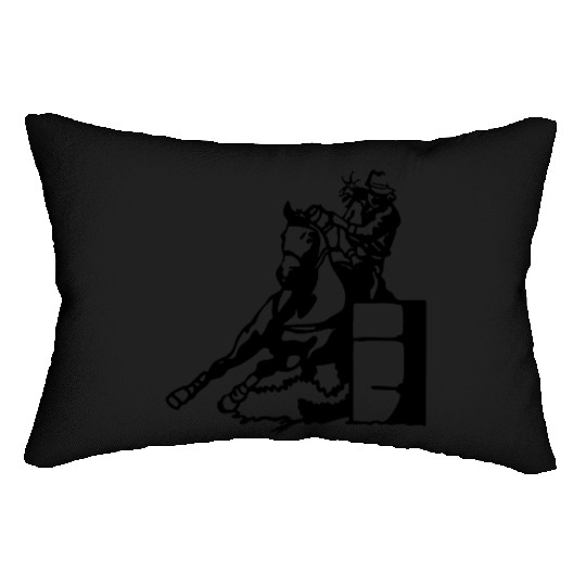 Barrel racing Lumbar Pillows