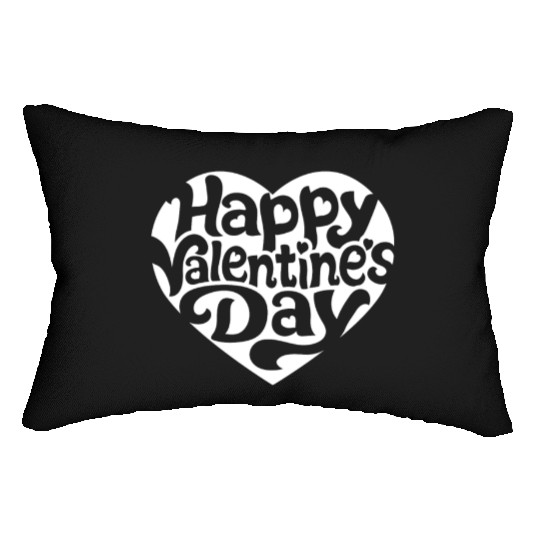 Happy Valentine's Day Lumbar Pillows Lumbar Pillows Lumbar Pillows Gift