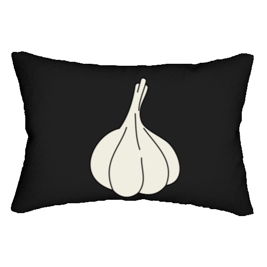 garlic knoblauch veggie vegetable gemuese2 Lumbar Pillows
