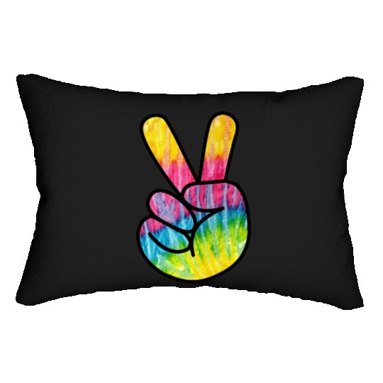weltfrieden auf erden world peace on earth love170 Lumbar Pillows