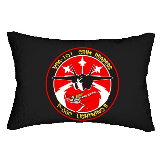 F-35 Lightning II VFA-101 Grim Reapers Lumbar Pillows