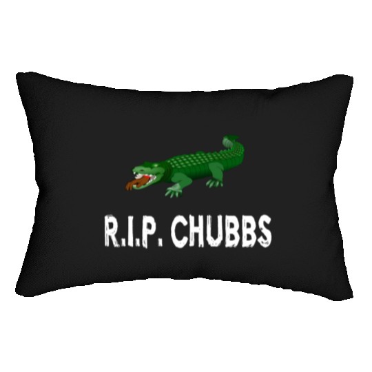 R.I.P. Chubbs - Happy Gilmore Lumbar Pillows