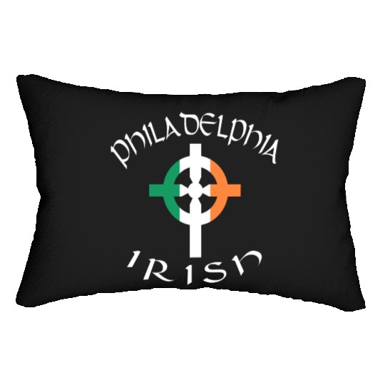 Ireland Pride Philadelphia Irish Celtic Cross Lumbar Pillows