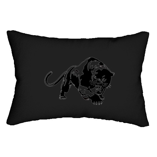Black Panther Lumbar Pillows