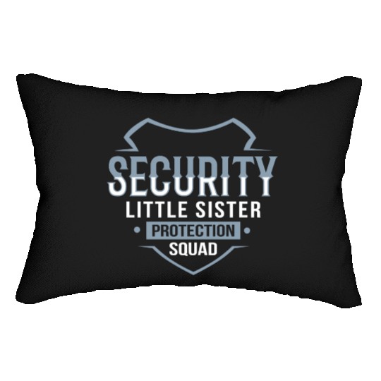 Little Sister Security Protection Big Brother Lumbar Pillows