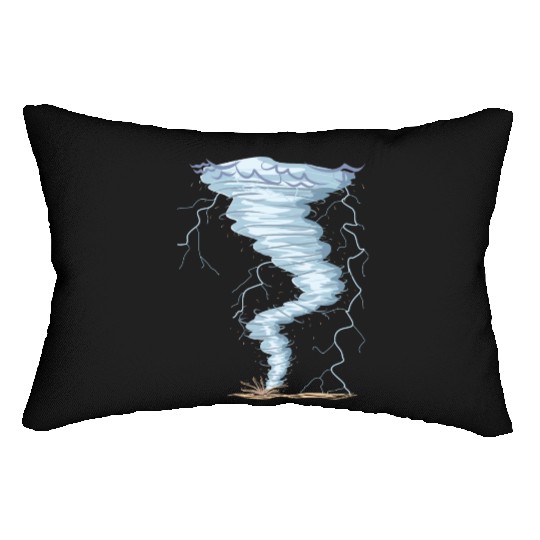 Weather Tornado whirlwind Storm Hunter cool design Lumbar Pillows